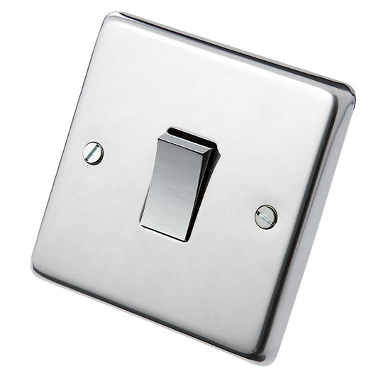 Eurolite 20A DP Switch Polished Stainless Steel