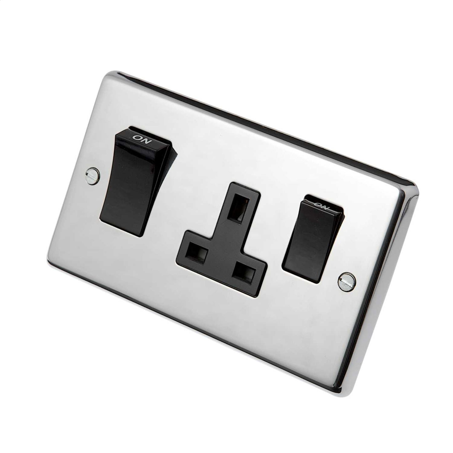 Eurolite 45A DP Cooker Control Unit Black Insert Polished Stainless