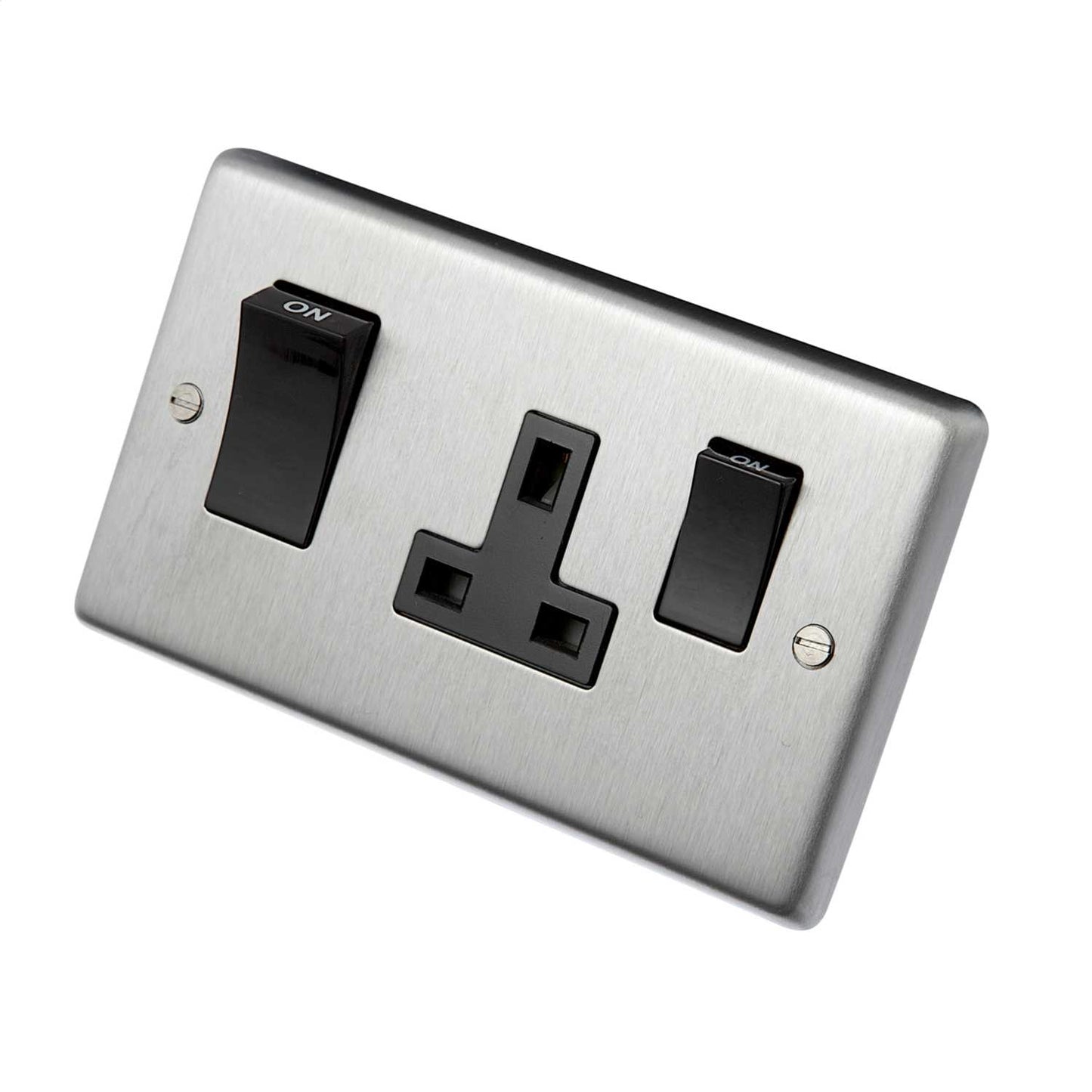 Eurolite 45A DP Cooker Control Unit Black Insert Satin Stainless Steel