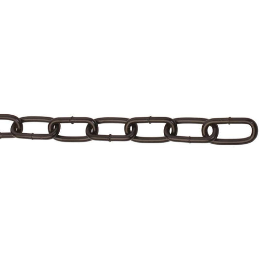 A PERRY STEEL WELDED CHAIN 4 x 26mm BLACK 2m 300-PP04026P0020BK