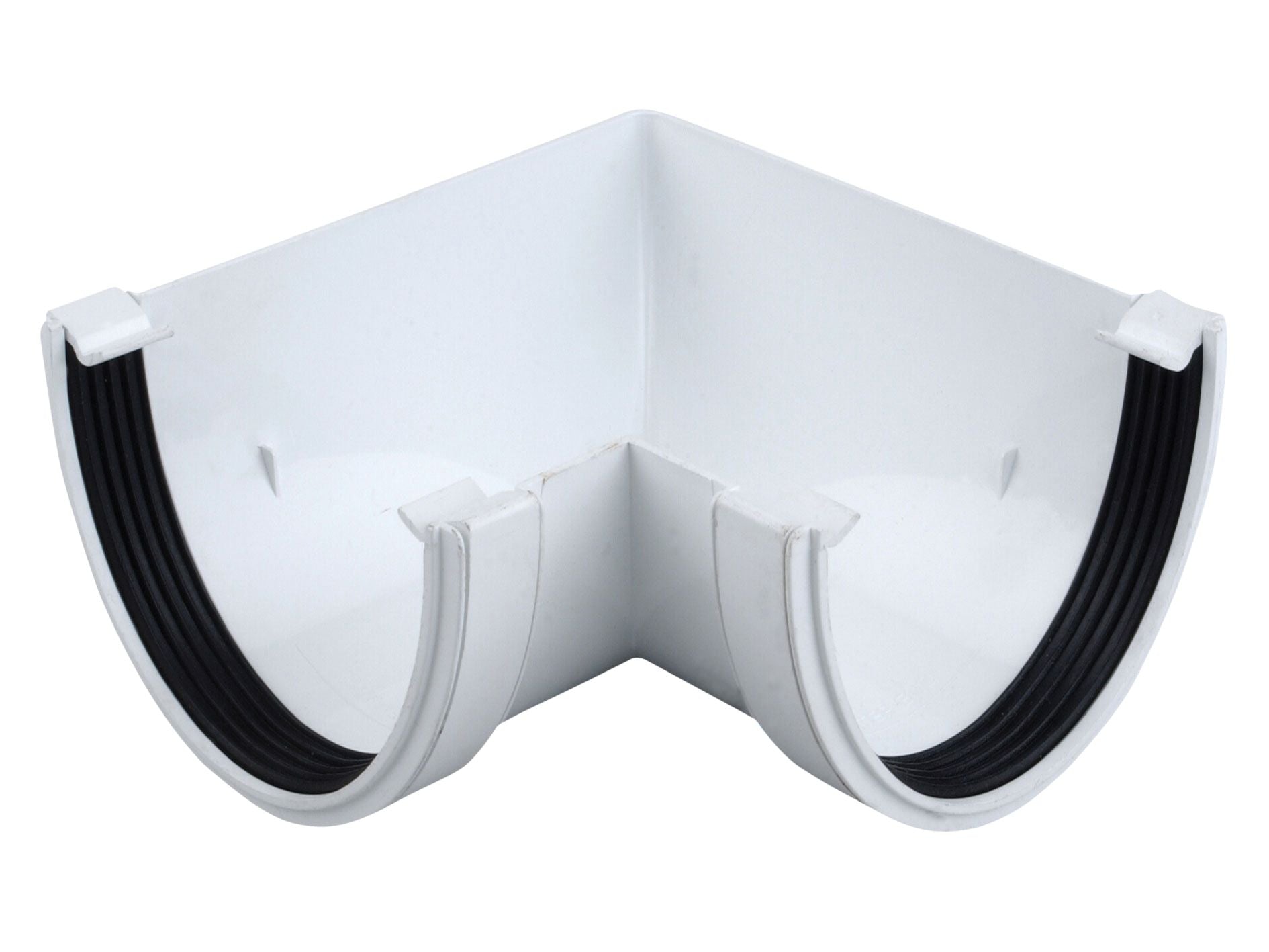 OSMADEEPLINE 9T903 PVCU GUTTER ANGLE 90deg 113mm 9T903W WHITE