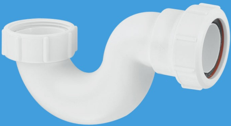 MCALPINE Q10 SEAL SHALLOW TRAP 1.1/2" x 19mm 61020299