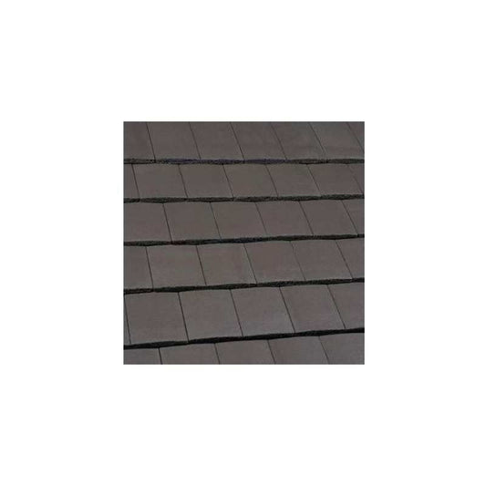 MARLEY ASHMORE TILE AND HALF SMOOTH BROWN MA14652