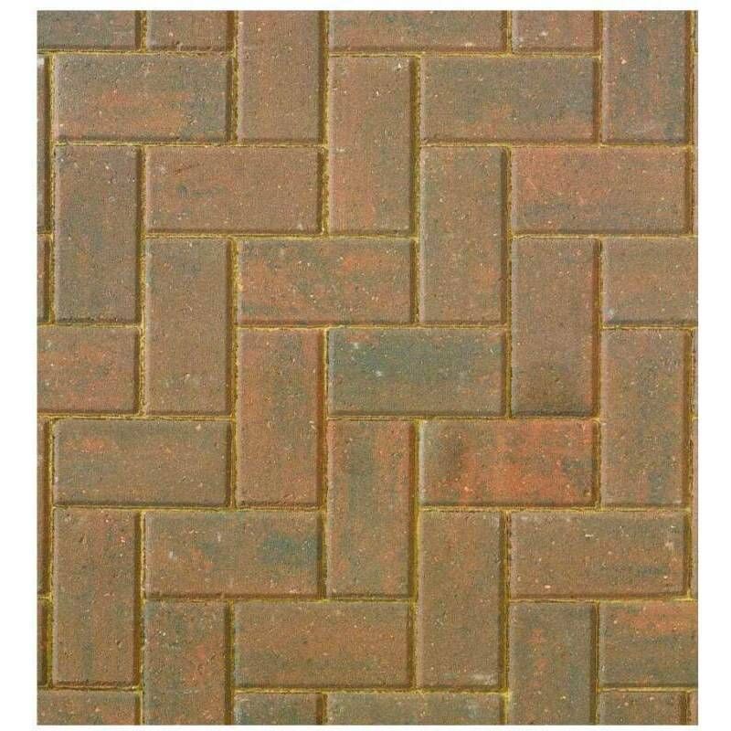 BRETT OMEGA PAVIOUR 200 x 100 x 60mm BURNT OAK OM60BO