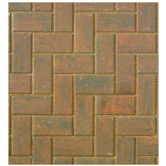 BRETT OMEGA PAVIOUR 200 x 100 x 60mm BURNT OAK OM60BO