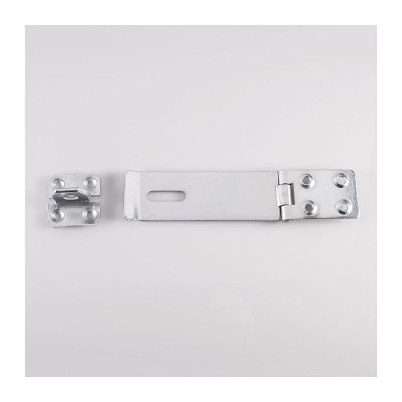 CARLISLE BRASS ZINC PLATED HASP AND STAPLE 114mm ISH114ZP/RP