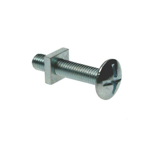 BZP ROOFING BOLTS M6 x 50mm OJ421032