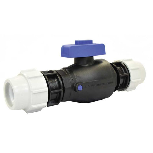 PLASSON ALL PLASTIC STOP TAP 50mm PV0370300050