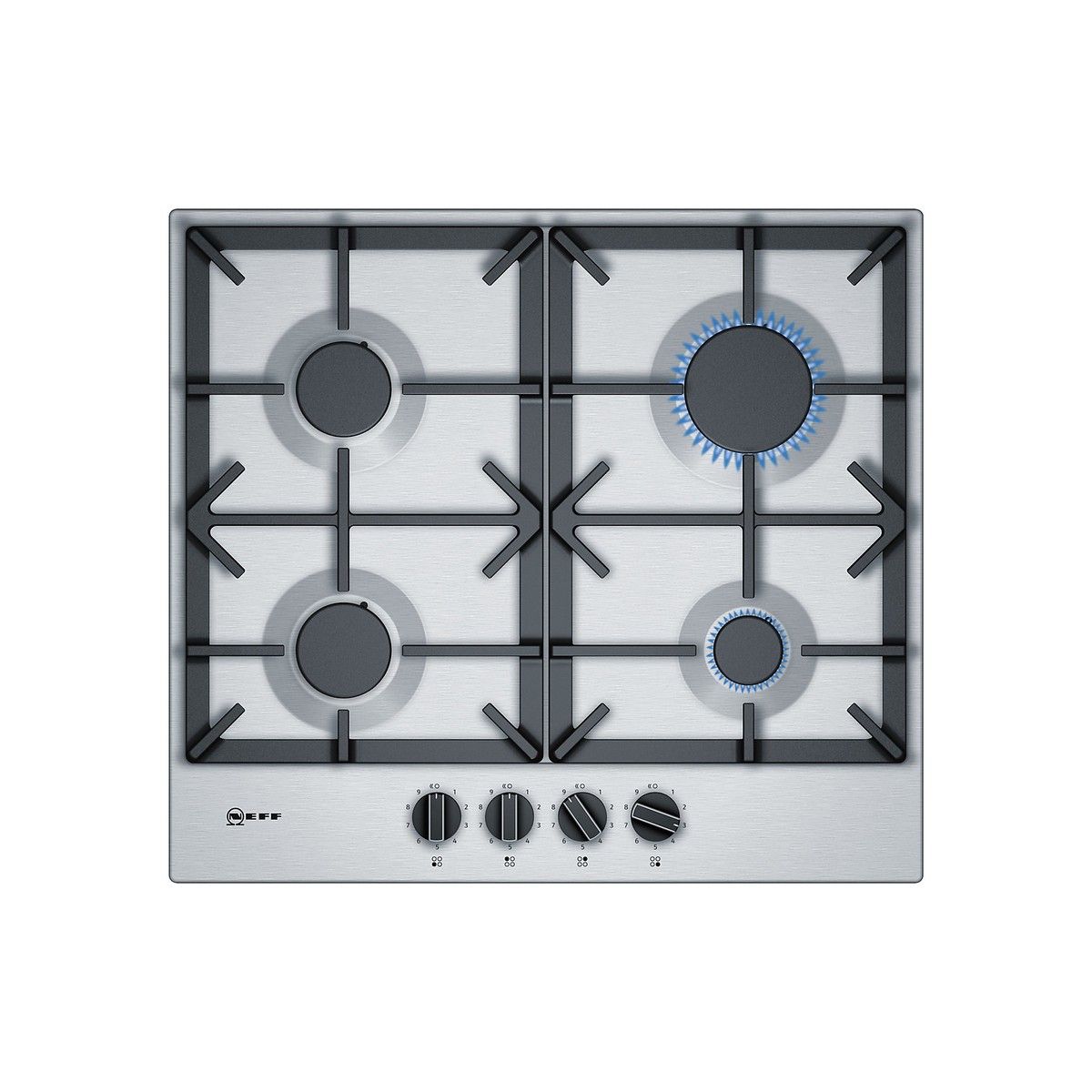 NEFF T26DS49N0 N70 GAS HOB STAINLESS STEEL