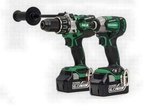 HIKOKI KC18DPL2/JAZ 18V BRUSHLESS HEAVY DUTY TWIN PACK WITH 2X 5.0AH LI-ION BATTERIES