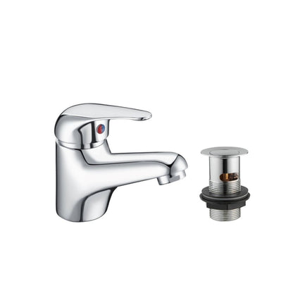 DEVA CLF113 CLIFDEN BASIN MIXER & PRESS TOP WASTE