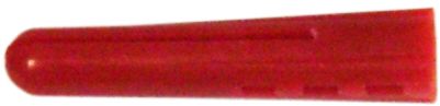 FISCHER WALLPLUG WR40C RED 6mm PACK 40 43534