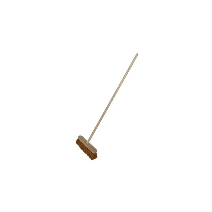 FAITHFULL FAIBRCOCO12H SOFT NATURAL COCO BROOM 12" WITH HANDLE
