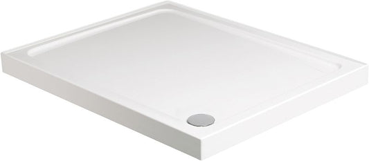 JT40 S003498 FUSION LOW PROFILE RECTANGLULAR TRAY 1200 x 800mm WHITE
