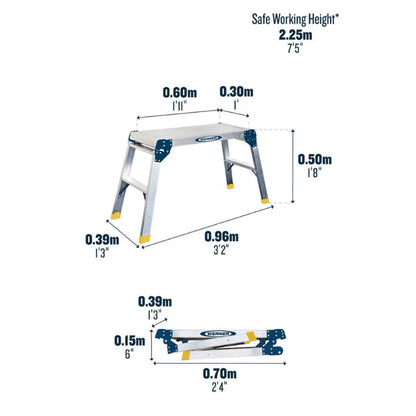 WERNER ODD JOB WORK PLATFORM 300 x 600mm