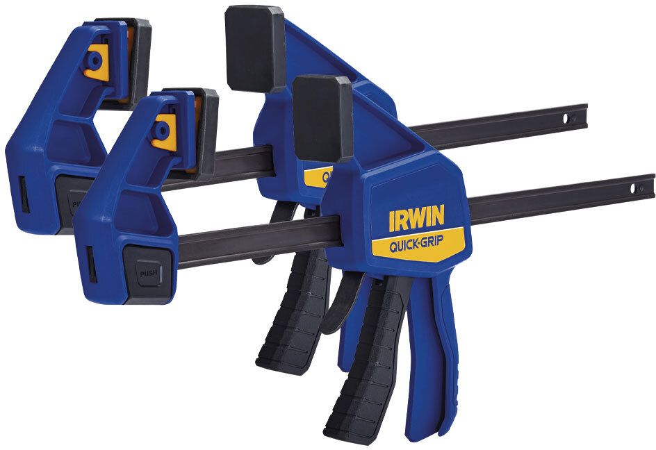 IRWIN XMS24CLAMPS QUICK GRIP 12inch (TWIN PACK)