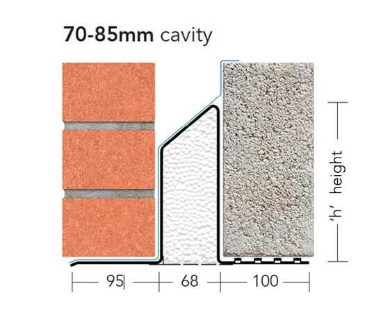 IG Lintel L1/HD 75 3300mm 
