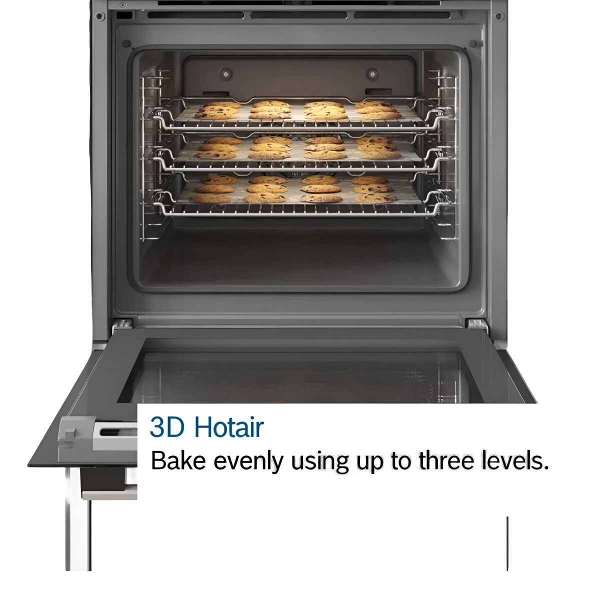HOPKINS HOMES BOSCH HBS534BS0B SERIES 4 SINGLE OVEN BRUSHED STEEL ECO CLEAN BACK