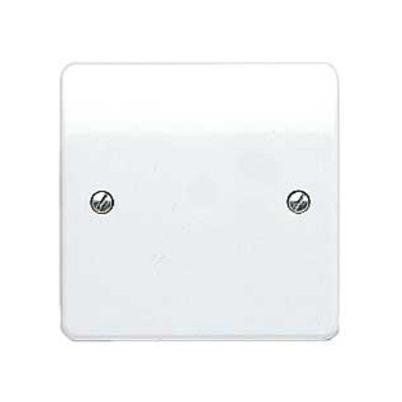 WEW 1-GANG BLANK PLATE WHITE K3827WHI