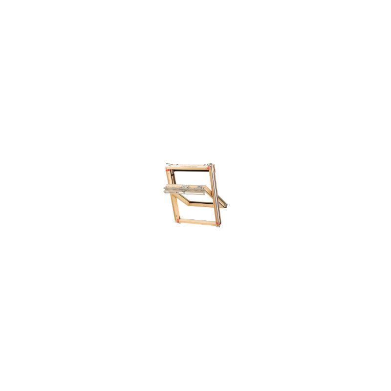 KEYLITE ROOF WINDOW 780 x 1400mm CENTRE PIVOT PINE FINISH CP06T