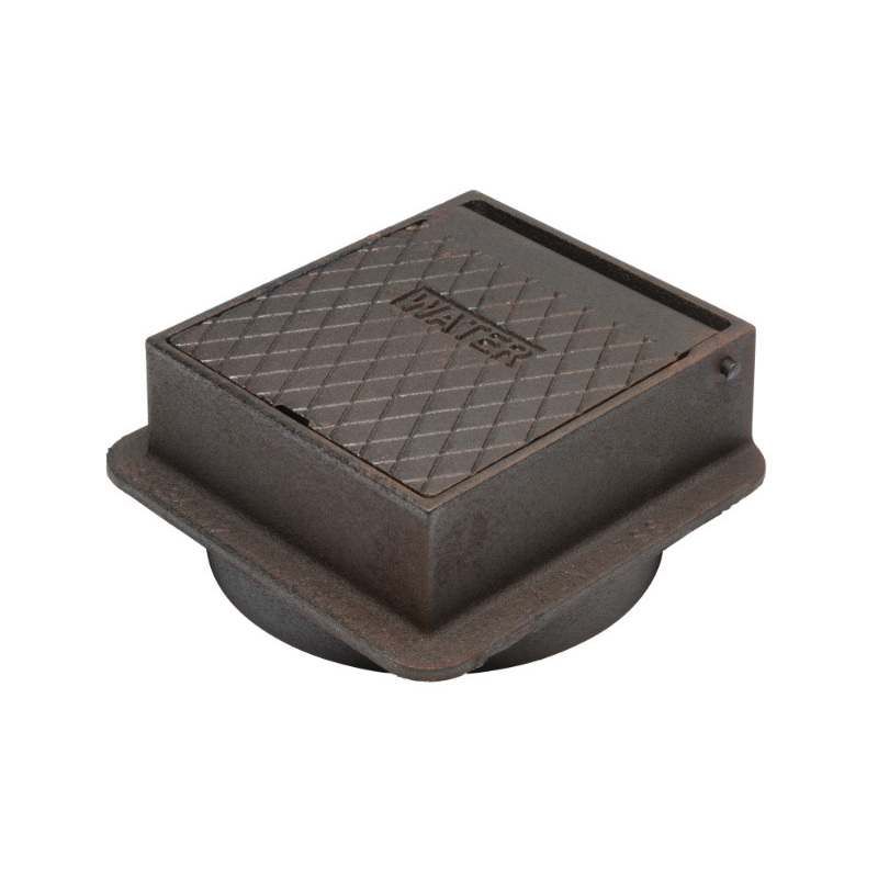 PLASSON CAST COVER METRE 6" PD3605001