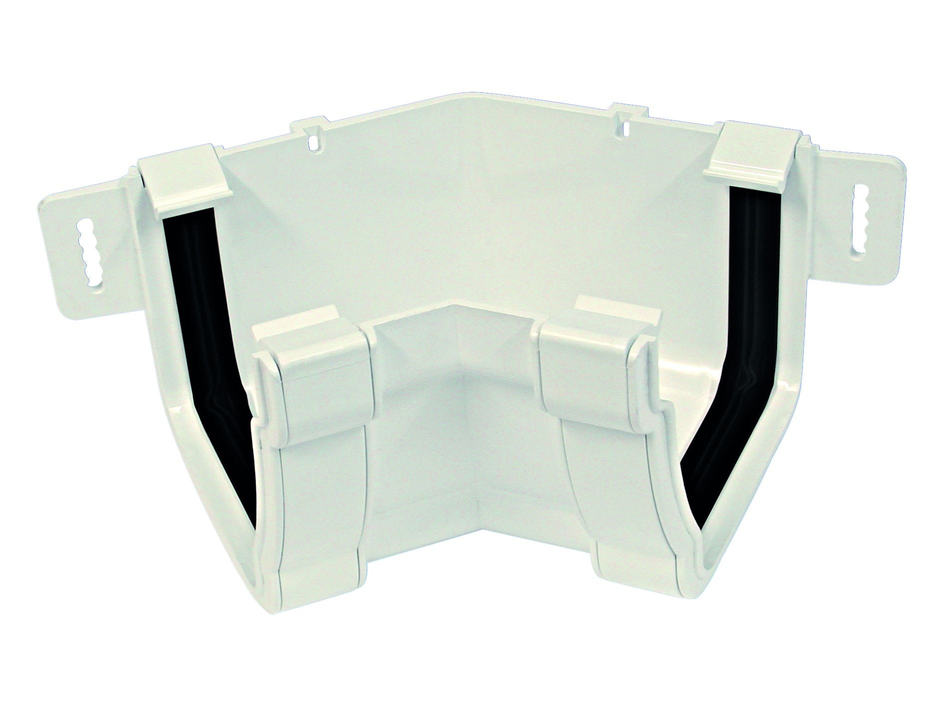 OSMASTORM 8T844 PVCU GUTTER ANGLE INTERNAL 45deg 111mm 8T844W WHITE
