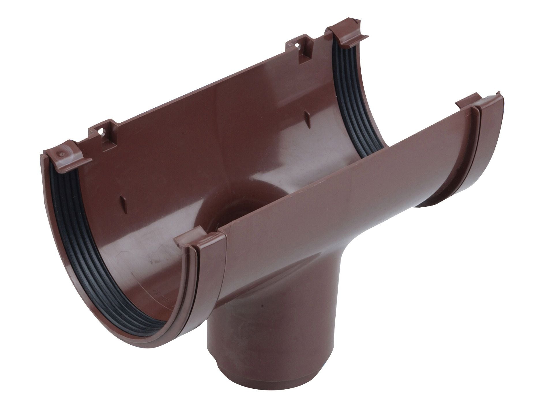 OSMADEEPLINE 9T906 PVCU RUNNING OUTLET 113mm 9T906N BROWN