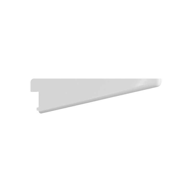 ROTHLEY TSBW04 TWIN SLOT SHELF BRACKET 120mm WHITE