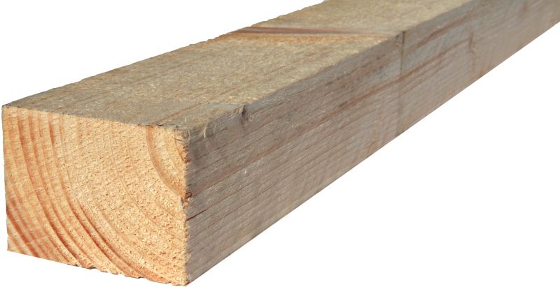 BSW 75 x 100mm x 3.6m SAWN HOMEGROWN TIMBER C16 EASED EDGE <70x95> FSC
