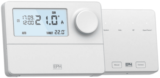EPH WIRELESS PROGRAMMABLE STAT C/W DIAL & RECEIVER CP4D