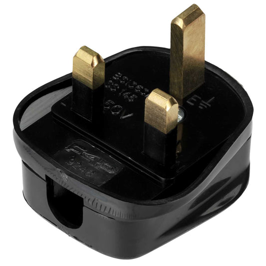 F4P 13A Rubber Plug Black