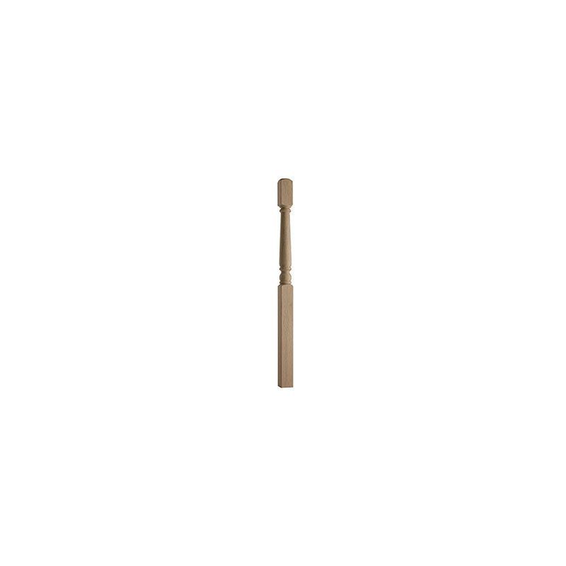 OAK ONE PIECE NEWEL TURNING 91 x 1500mm OP196O