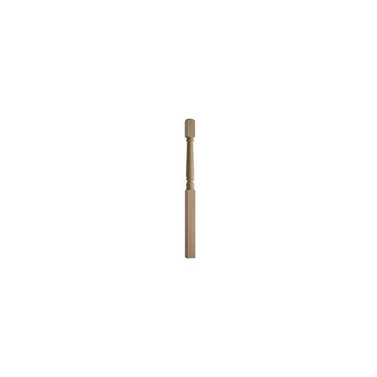OAK ONE PIECE NEWEL TURNING 91 x 1500mm OP196O