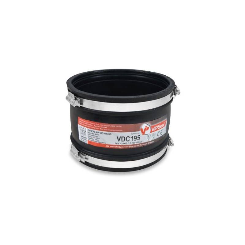 VIP VDC195 DRAIN PIPE COUPLING 180 - 195mm