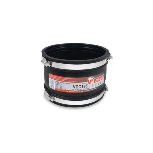 VIP VDC195 DRAIN PIPE COUPLING 180 - 195mm
