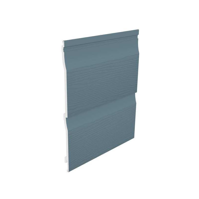 FREEFOAM DOUBLE SHIPLAP CLADDING 5m x 333mm DARK COLONIAL BLUE FCD333ECLB