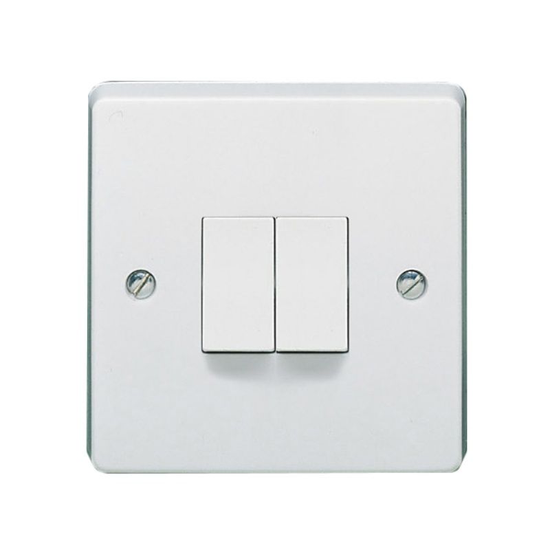 CRABTREE 4172 2-GANG 2-WAY SWITCH 10ax