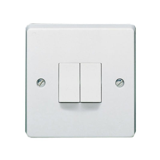 CRABTREE 4172 2-GANG 2-WAY SWITCH 10ax