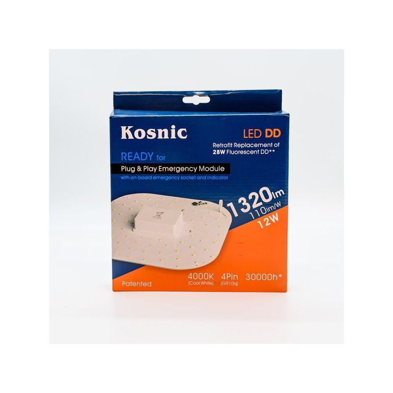 KOSNIC LED LAMP 2D 12w KLED12STD/4P-W40