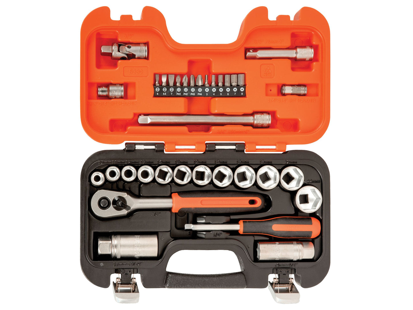 BAHCO S330 34 PIECE SOCKET SET