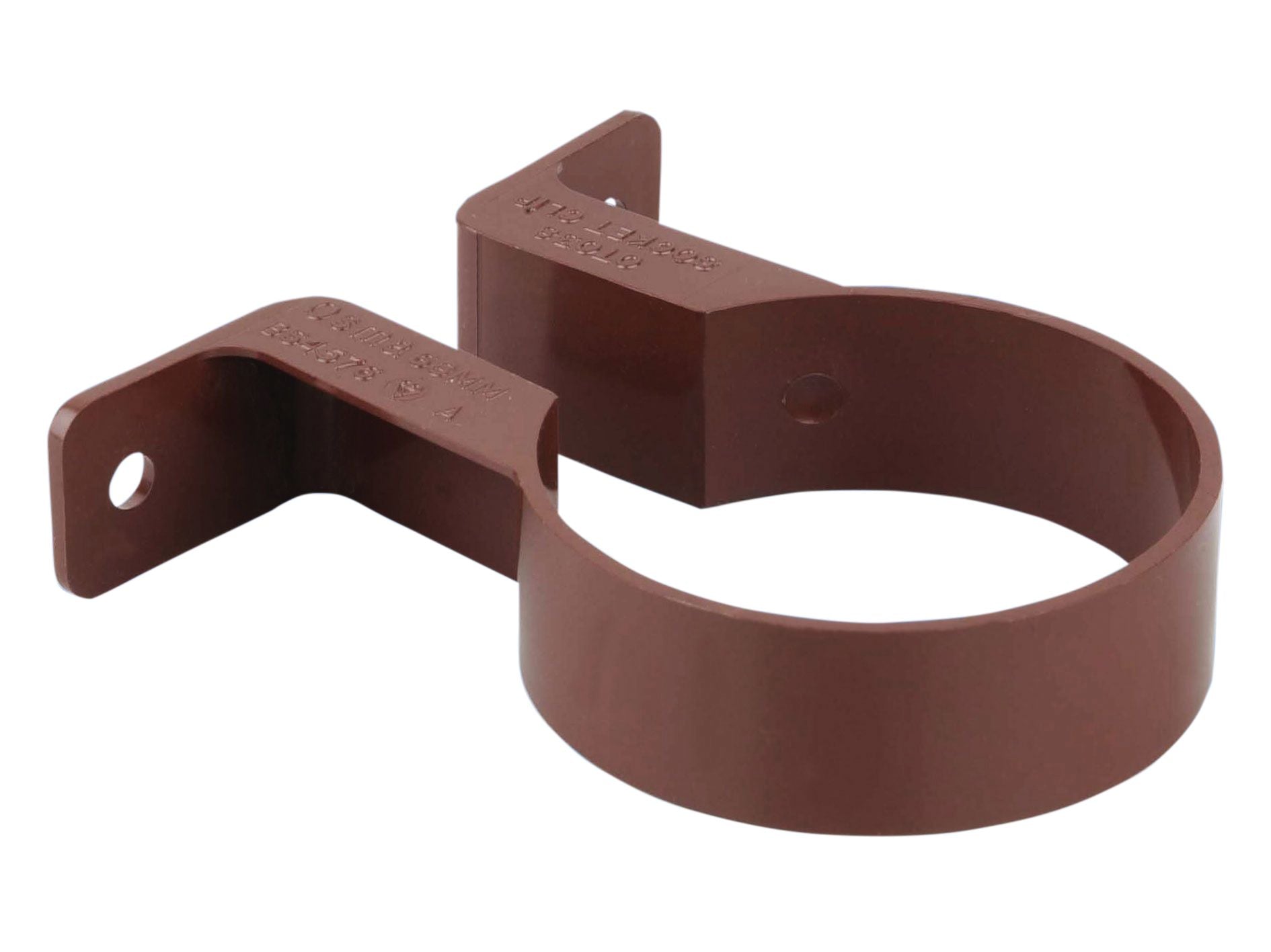 OSMA 0T038 ROUND PVCU SOCKET BRACKET 68mm 0T038N BROWN