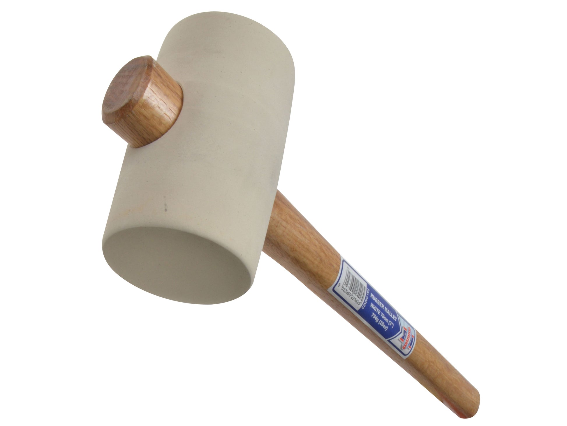 FAITHFULL FAIRMW3 RUBBER MALLET 28oz WHITE