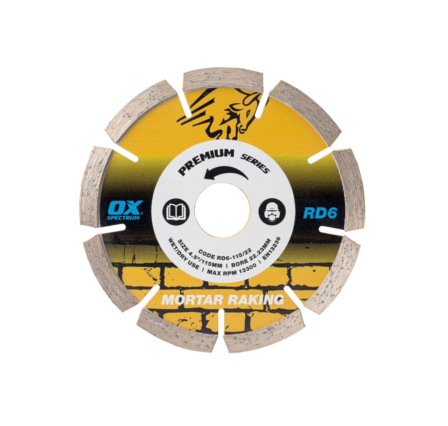 SPECTRUM RD6 115MM MORTAR RAKE DISC