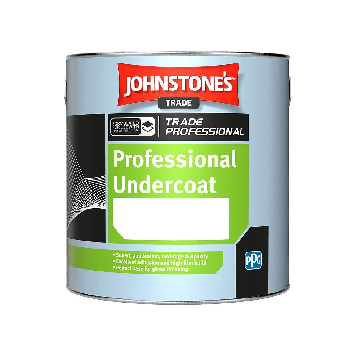 JOHNSTONES UNDERCOAT 2.5l DARK GREY 301667