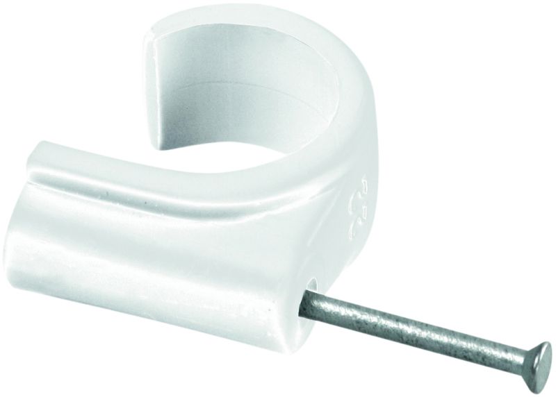HEP2O NEW PIPE CLIP CABLE TYPE 22mm WHITE HX65/22W