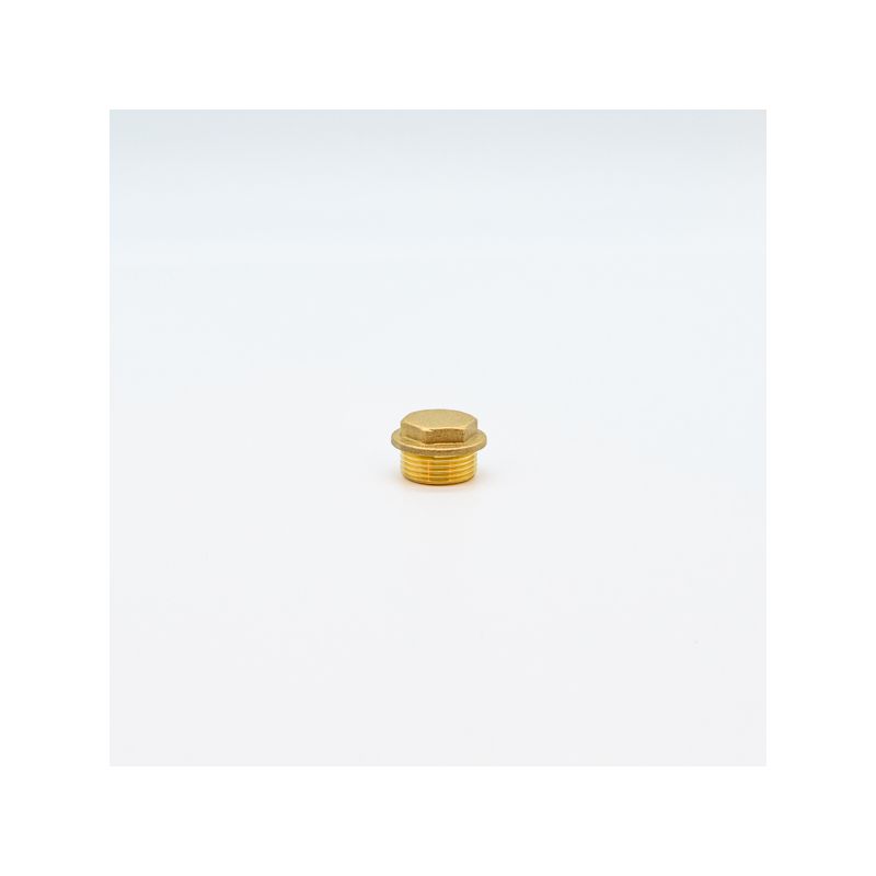 EMBRASS BRASS FLANGED PLUG 1/2" 348216