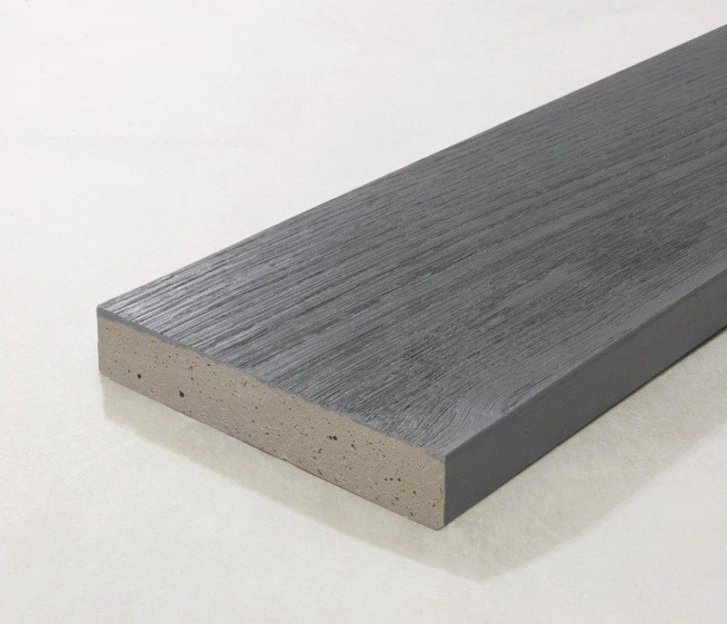 Millboard Enhanced Grain Decking 176 x 32 x 3600mm Brushed Basalt