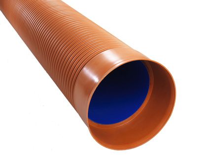 POLYPIPE RIDGISEWER 600mm INT SOCKETED PIPE 3m RSW600X3IS8
