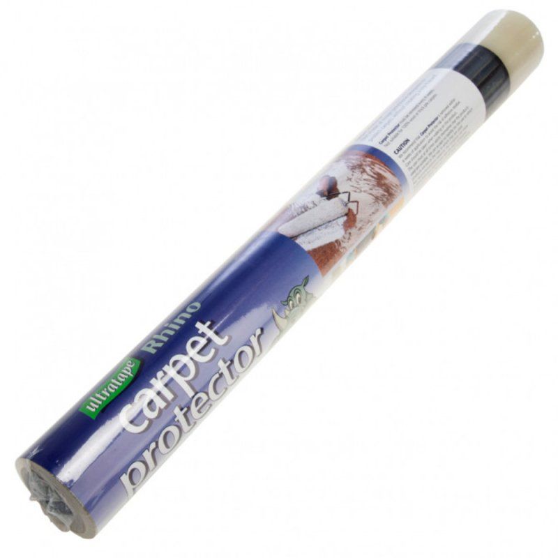 RHINO 600mm x 25m RHINO CLEAR CARPET PROTECTION FILM 091660025FDU8HG