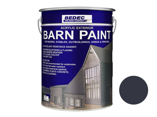 BEDEC MATT BARN PAINT 20l ANTHRACITE BEDE2ANA017/54